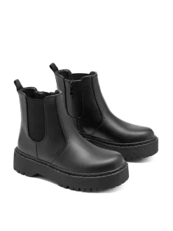 Chelsea-Boots in Schwarz