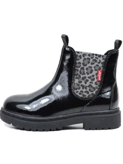 Chelsea-Boots "Oliver" in Schwarz/ Grau
