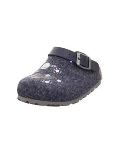 Clogs "Fussbettpantoffel" in Dunkelblau