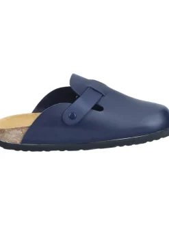 Clogs ohne Absatz in ozean/navy