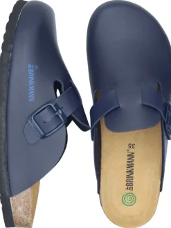 Clogs ohne Absatz in ozean/navy