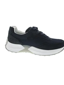 Comfort sportlicher Schnürer Blau