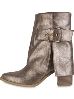 Cowboy Boots Victoria in Gold