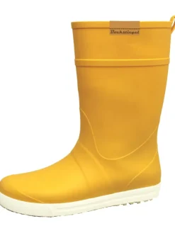 Damenstiefel Silke in gelb/weiß