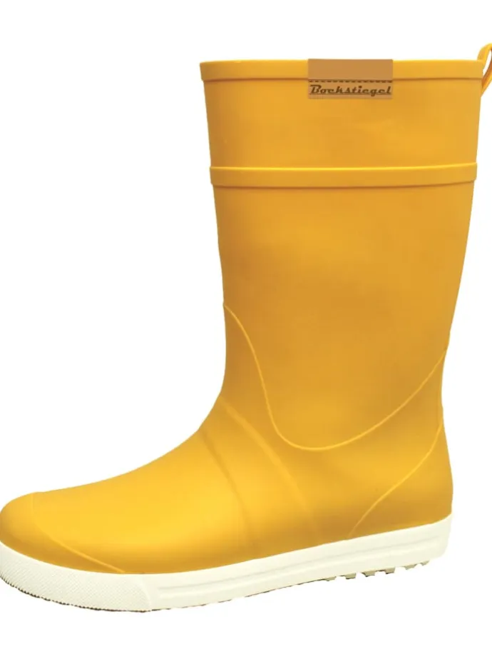 Damenstiefel Silke in gelb/weiß