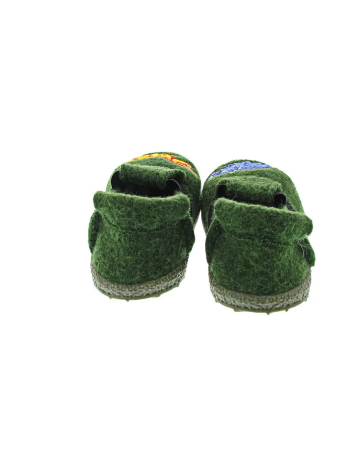 Dinos 2.0 Hausschuh Grün
