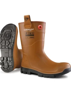 Dunlop Sicherheitsstiefel LJ2HR48 Purofort RigPRO full safety in braun