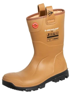 Dunlop Sicherheitsstiefel LJ2HR48 Purofort RigPRO full safety in braun