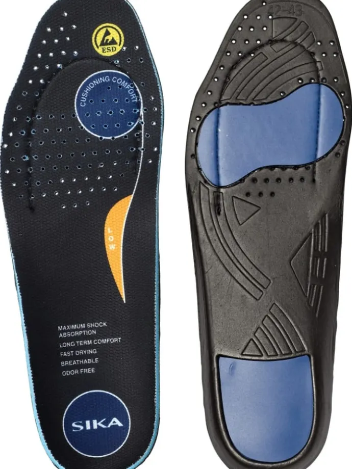Einlegesohle "Ultimate FootFit Low" in Schwarz