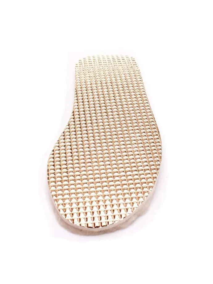 Einlegesohlen in Gold