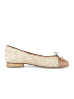 Elegante Ballerinas in beige