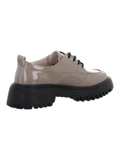 Elegante Schnürschuhe in Beige