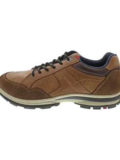 Enno sportlicher Schnürer Braun