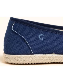 Espadrilles "Camping Linen" in Dunkelblau