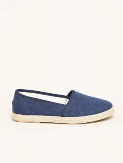 Espadrilles in Dunkelblau