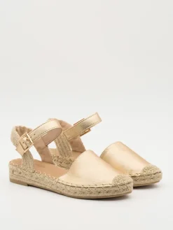 Espadrilles in Gold