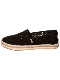 Espadrilles in Schwarz
