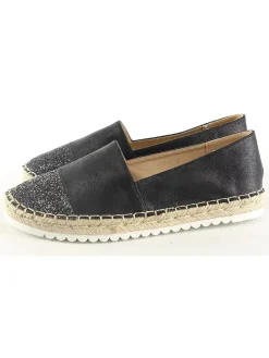 Espadrilles in Schwarz