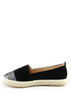 Espadrilles in Schwarz