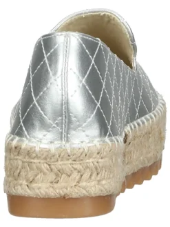 Espadrilles in Silber