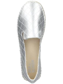 Espadrilles in Silber