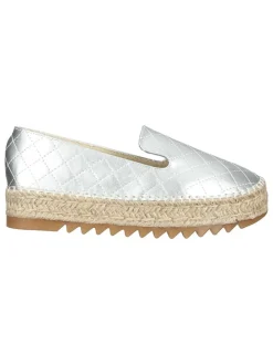 Espadrilles in Silber