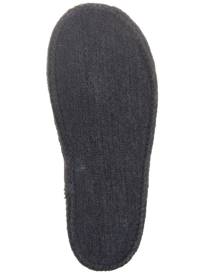 Filz-Hausschuhe "Bob Pirat" in dunkelblau/ blau