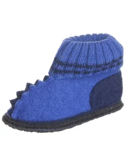 Filz-Hüttenschuhe "Trixi" in blau