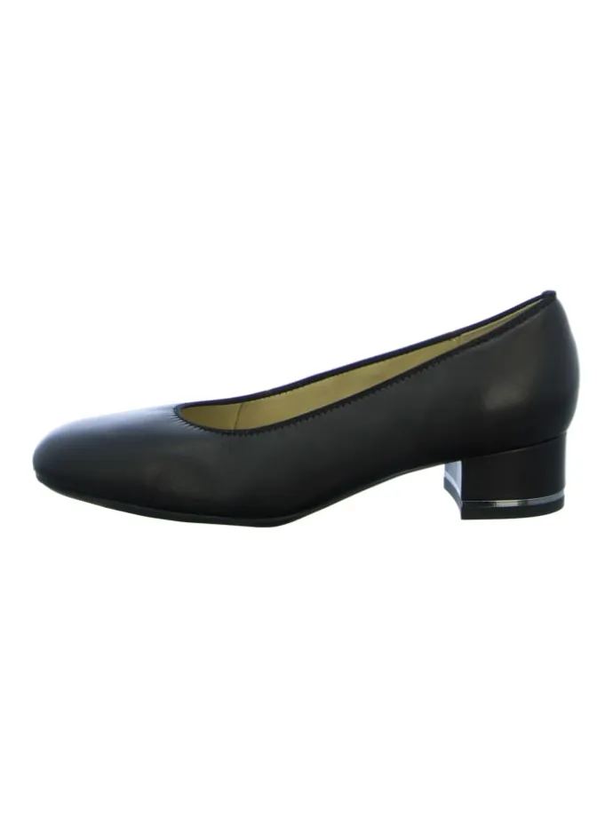 Flache Pumps in Schwarz