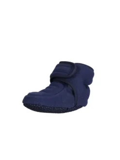 Fleece-Krabbelschuhe in Marine