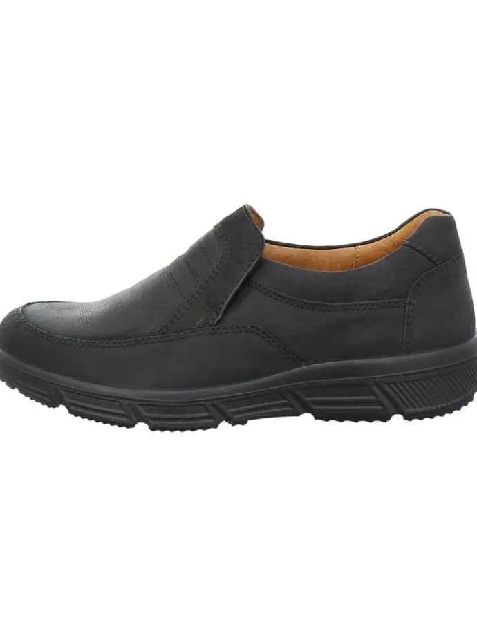 Freizeitschuhe Slipper in schwarz