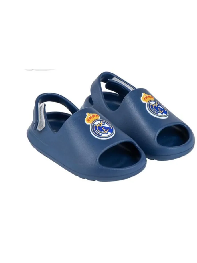 Fußball Badeschlappen Kinder Latschen Jungen Mädchen 22