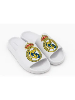 Fußball Badeschlappen Kinder Latschen Jungen Mädchen 28/29