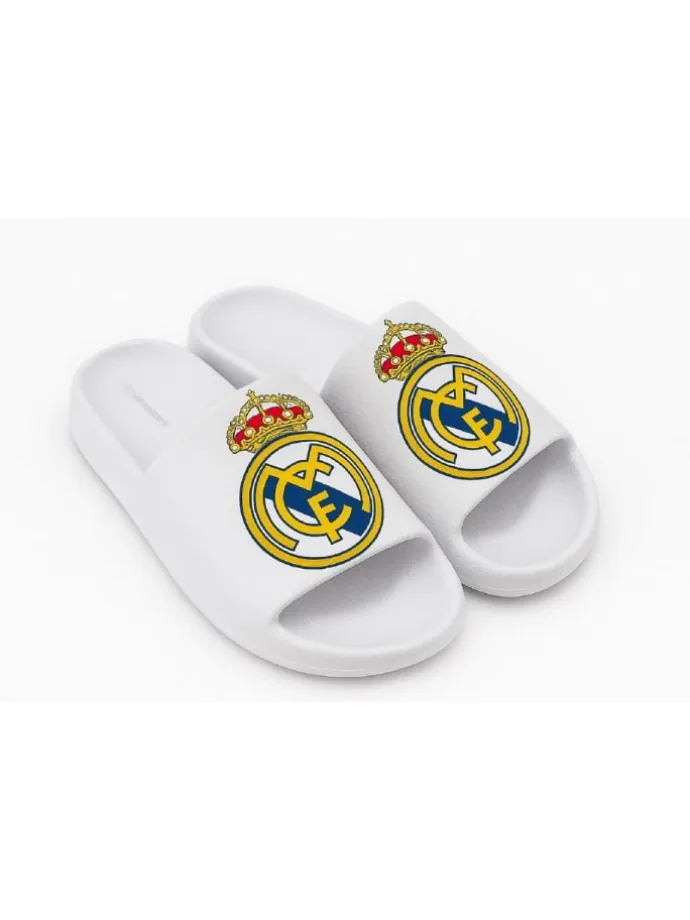 Fußball Badeschlappen Kinder Latschen Jungen Mädchen 28/29