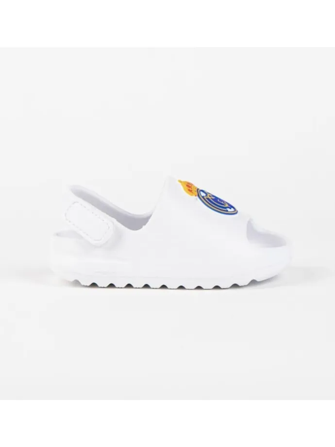 Fußball Badeschlappen Kinder Latschen Jungen Mädchen 22