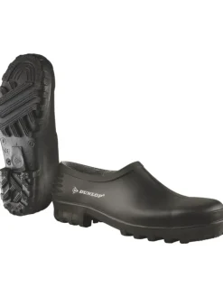 Galoschen in schwarz