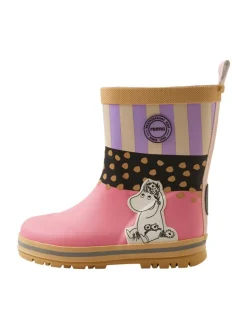 Gummistiefel " Moomin Magisk " in Sunset Pink