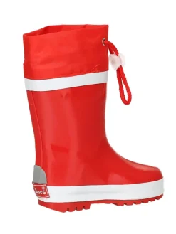 Gummistiefel Basic gefüttert in Rot