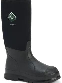 Gummistiefel Chore high in schwarz