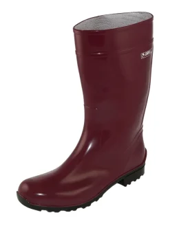 Gummistiefel de Störtregen in weinrot