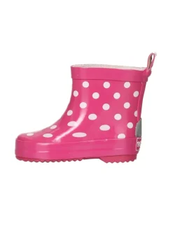 Gummistiefel Halbschaft Punkte in Pink