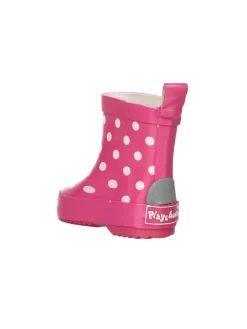 Gummistiefel Halbschaft Punkte in Pink