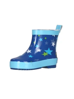 Gummistiefel Halbschaft Sterne in Blau