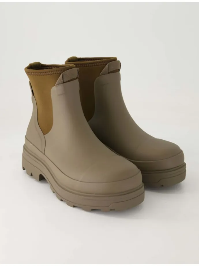 Gummistiefel in Beige