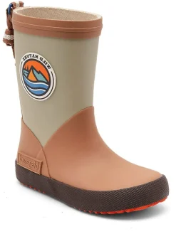 Gummistiefel in Beige/ Hellbraun