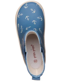 Gummistiefel in Blau