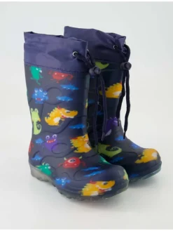 Gummistiefel in Blau