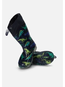 Gummistiefel in blau