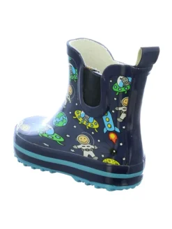 Gummistiefel in Blau