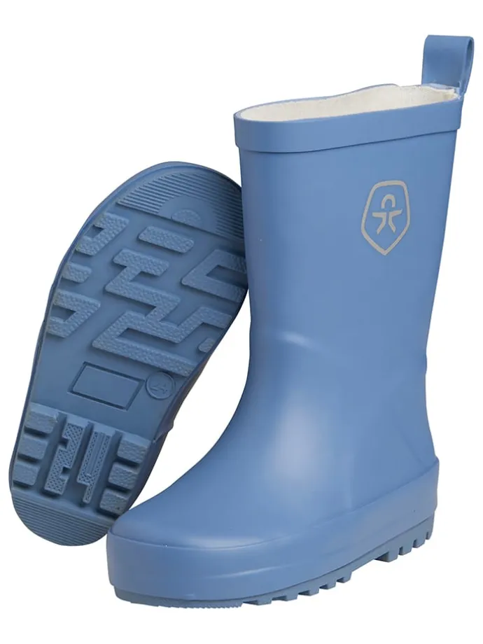 Gummistiefel in Blau